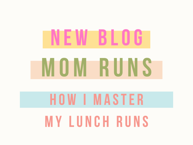 Mom Runs: How I master my lunchtime walks and&nbsp;runs