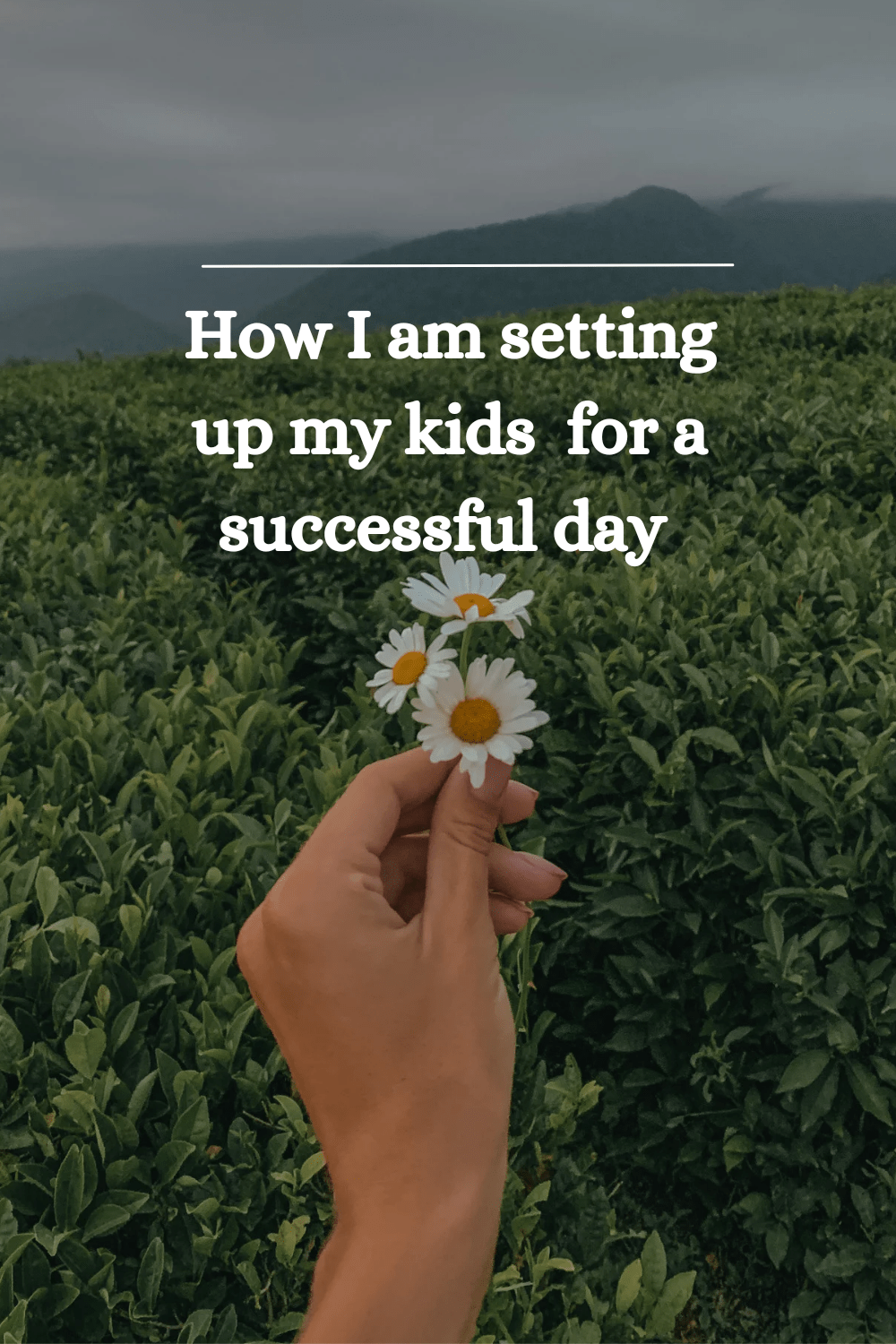 How I am setting up my kids for a successful&nbsp;day