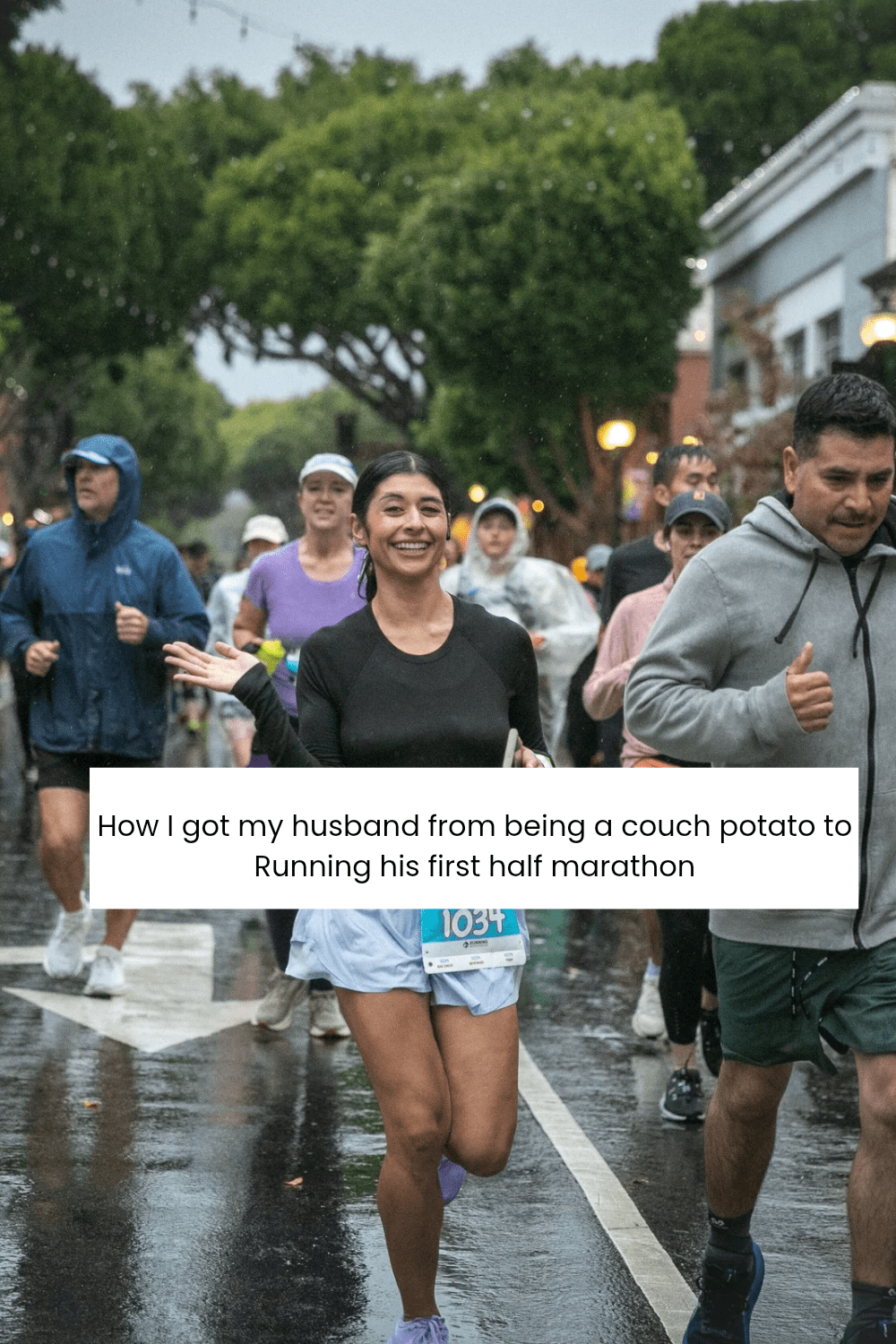 How I got my husband from being a couch potato to running his first half&nbsp;marathon!
