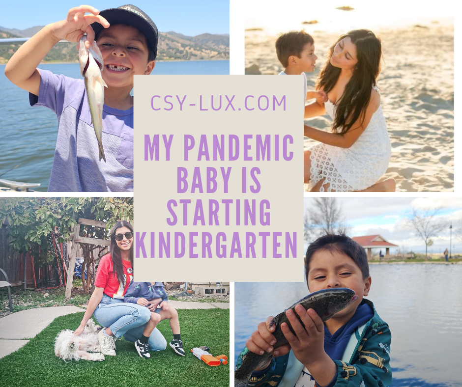 My pandemic baby is going to Kindergarten